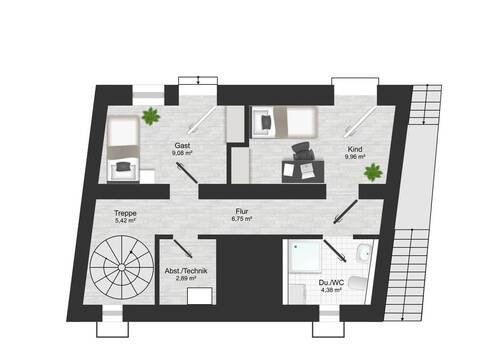 Plan-Zustand: Kellergeschoss - 