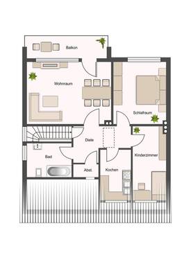 Dachgeschoss - 