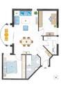 Grundriss WE 10 - 