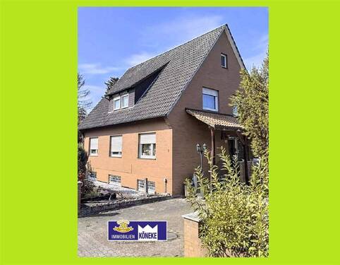 Ansicht Straßenseitig - Wohnhaus mit viel Potenzial! 175 m² Wfl. mit Einliegerwohnung, Nebengebäude, Grd. 1557 m²