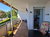 Balkon über die volle Breite der Wohnung - 