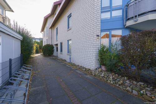 Zugang zur Appartementanlage - Etagenwohnung mit 56,50 m&sup2; in Dahme zum Kaufen