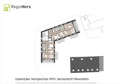 Gesamtplan Dachgeschoss MFH - 