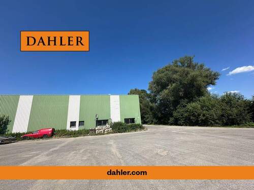 Ansicht-Halle - Großes Grundstück mit Kalthalle in Karlshuld