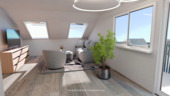Innenvisualisierung WHG A11 - 3 Zimmer Etagenwohnung in Nürtingen