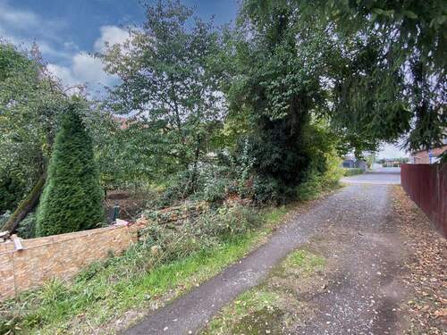 Weg hinter dem Grundstück - Einfamilienhaus mit 100,00 m² in Oberheldrungen zum Kaufen