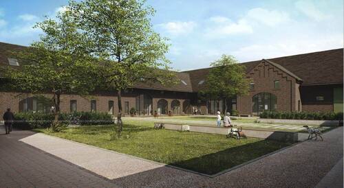 Gut Nauenhof Frontseite - 3 Zimmer Etagenwohnung zum Kaufen in Willich