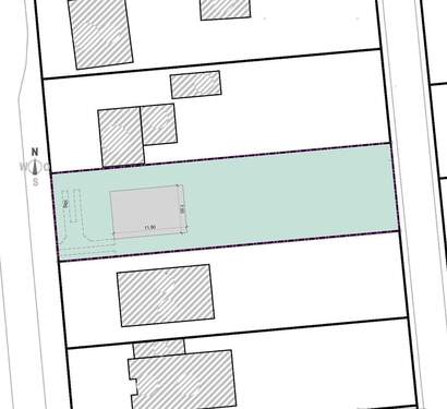 Lageplan - Einfamilienhaus mit 135,00 m² in Hamburg zum Kaufen