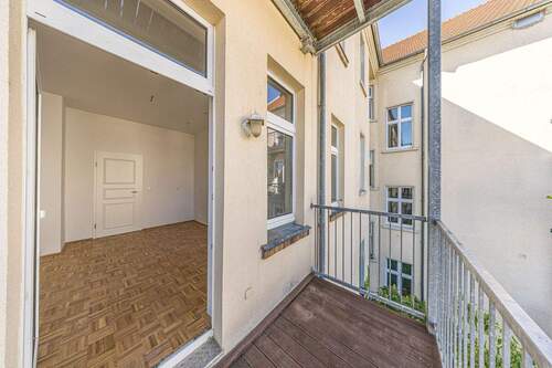 Balkon - Etagenwohnung mit 79,00 m&sup2; in Leipzig zum Kaufen