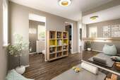 Ankleide & Sportbereich - 