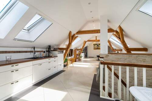 Küchen- / Wohnbereich WE4 OG - 1 Zimmer Bauernhaus, Landhaus in Wittstock/Dosse