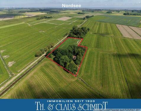 Traumhafte Naturlage nahe der Nordsee - Nordseeidylle unter Reet - Bauernkate mit Saunahaus & Weide in traumhafter Einzellage nahe Nordsee