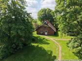 Blick zur Bauernkate - 