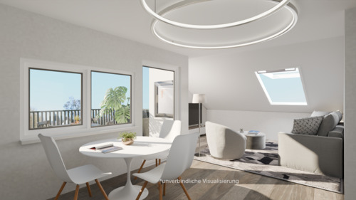 Innenvisualisierung WHG A12 - 3 Zimmer Etagenwohnung zum Kaufen in Nürtingen