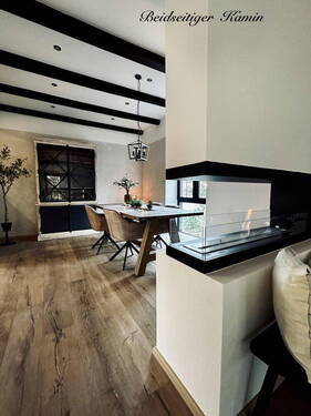 Raumteiler Kamin - 