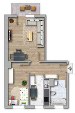 Merseburg, Geiseltalstr. 1-15 2-RWE links - 