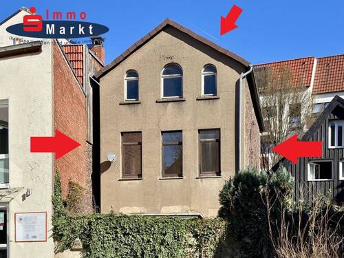 Südansicht Bild II - 4 Zimmer Mehrfamilienhaus, Wohnhaus in Minden