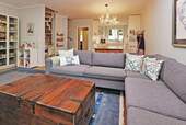 Wohn-Essbereich mit Zugang zu Küche und Terrasse - 4 Zimmer Reihenmittelhaus in Bad Honnef