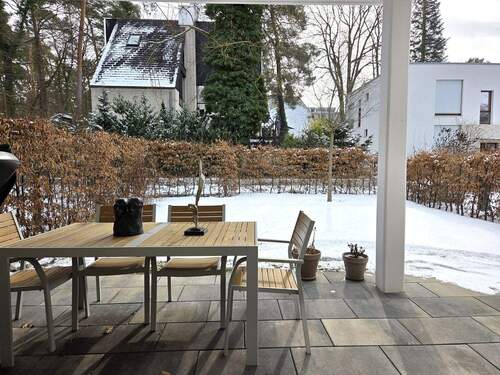 Terrasse Teilansicht - Gartenwohnung zwischen Nikolassee und Wannsee