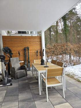 Terrasse Teilansicht - Etagenwohnung mit 58,00 m&sup2; in Berlin zum Kaufen