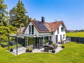 Hausansicht - Phantastische 4-Zimmer-Gartenwohnung - groß wie ein Haus!