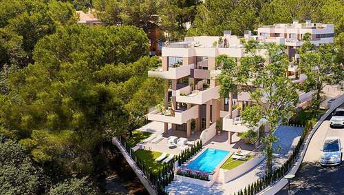 Moderne Wohnanlage „Talaies de Canyamel“ in naturnaher Küstenlage - 4 Zimmer Etagenwohnung zum Kaufen in Canyamel