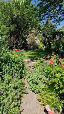 Blick in den Garten - Einfamilienhaus mit 125,00 m&sup2; in Glückstadt zum Kaufen