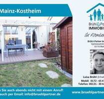 Die eigenen vier Wände mit Garten und Stellplatz - Südterrasse und Fernwärme - Kostheim Mainz-Kostheim