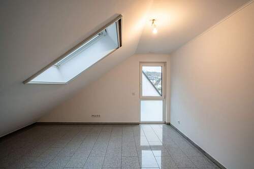 Das Schlafzimmer ist klein aber fein. - 