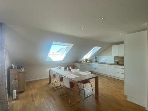 Küche und Essbereich - Etagenwohnung mit 89,00 m² in Gärtringen zum Kaufen