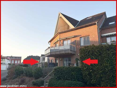 Süd-Ost-Ansicht - 3 Zimmer Etagenwohnung zum Kaufen in Schleswig