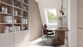 Arbeitszimmer - visualisiert - 