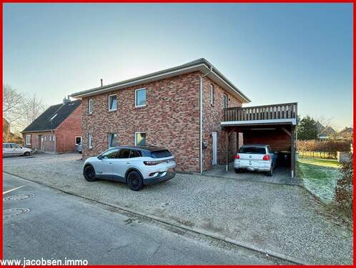 Nord-West-Ansicht - 3 Zimmer Etagenwohnung in Jübek