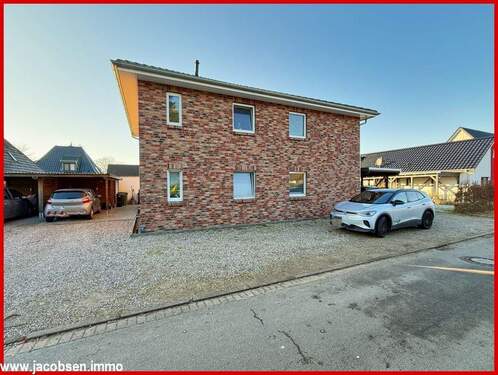 Nordansicht - Etagenwohnung mit 77,00 m&sup2; in Jübek zum Kaufen