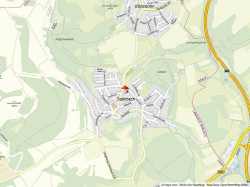 Geolyzer Kartenausschnitt - 