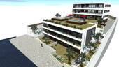Repräsentative Außenansicht mit klarer Linienführung - 3 Zimmer Etagenwohnung in Split