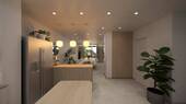 Moderner Wohn- und Essbereich mit viel Tageslicht - 