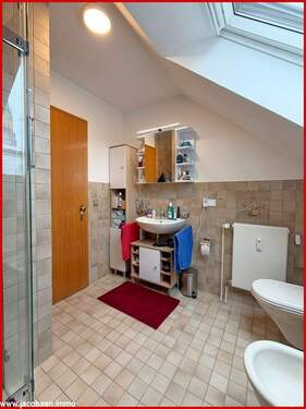 Duschbad mit Bidet - 