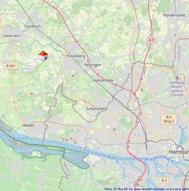 Lage in der Region - 