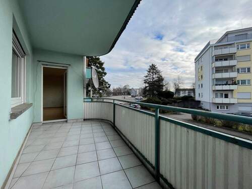 Balkon 1 - Etagenwohnung mit 61,00 m&sup2; in Rastatt zum Kaufen