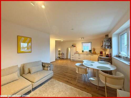 Blick in die offene Küche - 