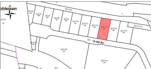 Lageplan - Grundstück zum Kaufen in Heubach