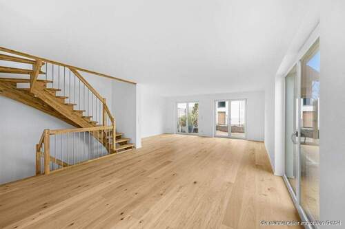 Visualisierung Wohn- und Essbereich - 