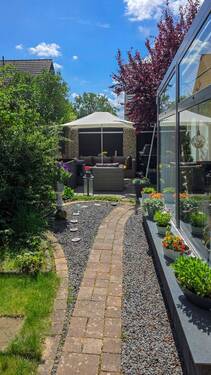 Außenbereich Wintergarten - Einfamilienhaus mit 125,00 m² in Roggentin zum Kaufen