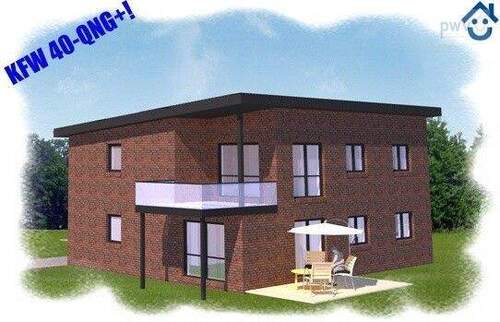 Titelbild - hochwertige 3-Zimmer-Erdgeschosswohnung in Aurich-Extum! KFW-40-QNG+