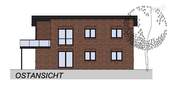 Ostansicht - Etagenwohnung mit 93,00 m&sup2; in Aurich zum Kaufen