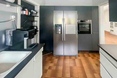 Blick in die Küche - 