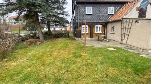Garten - 6 Zimmer Einfamilienhaus in Niedercunnersdorf