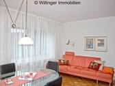. Wohnzimmer - Terrassenwohnung mit 56,00 m&sup2; in Willingen (Upland) zum Kaufen