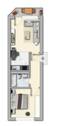Grundriss - 2 Zimmer Etagenwohnung in Ohrdruf